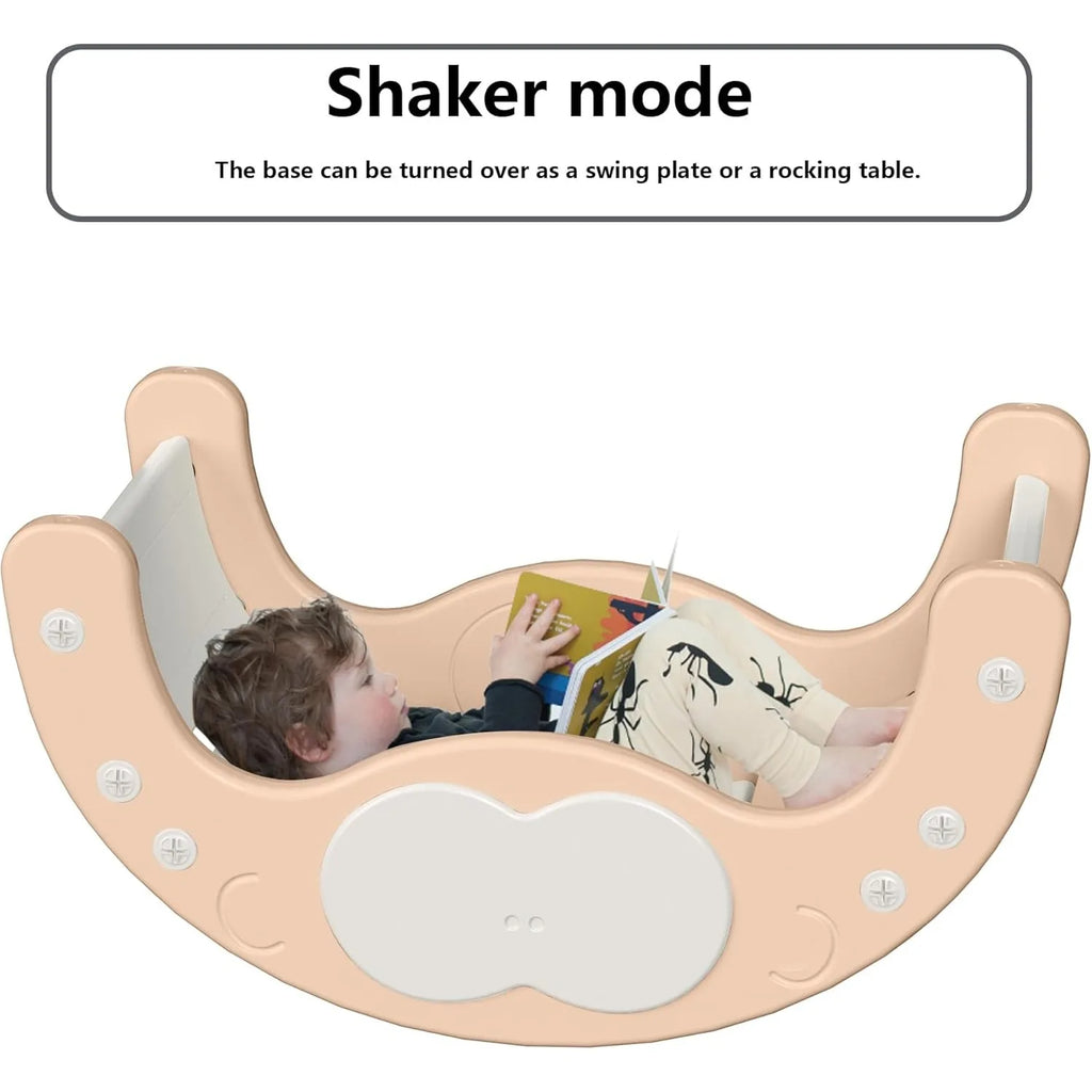 Toddler Indoor Climb Set Baby Slide Kids Rock Climbing Children Balance Board & Cradle Toys Boy Girl Playground Jungle Gym