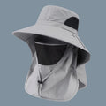 Unisex UV Protection Outdoor Bucket Hat with Neck Flap