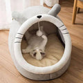 Deep Sleep Cat & Small Dog Cave Bed – Foldable & Washable