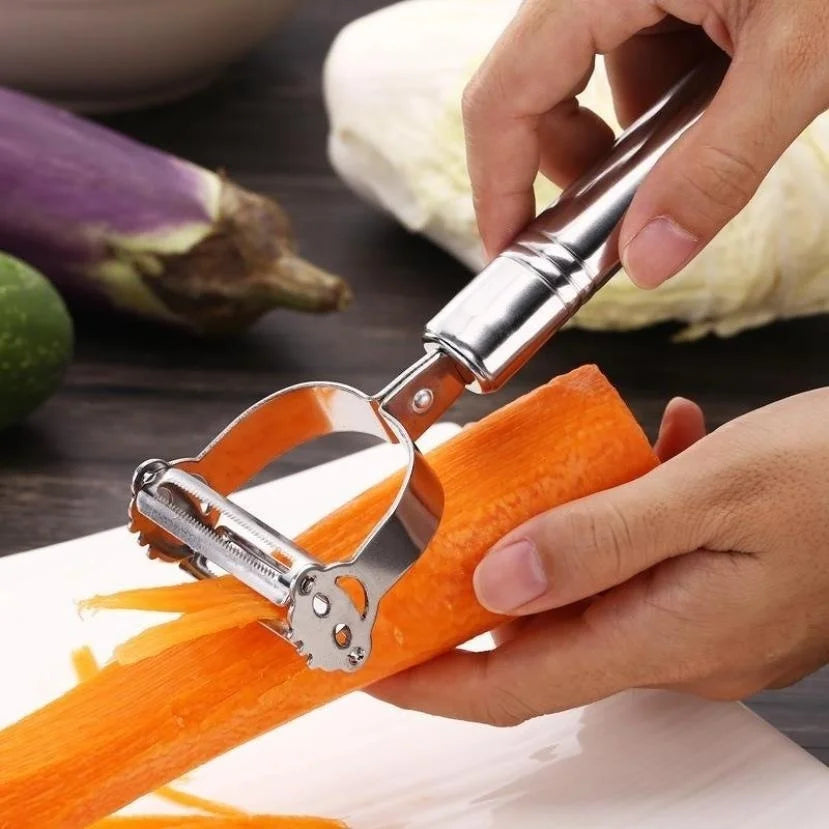 Stainless Steel Julienne & Vegetable Peeler