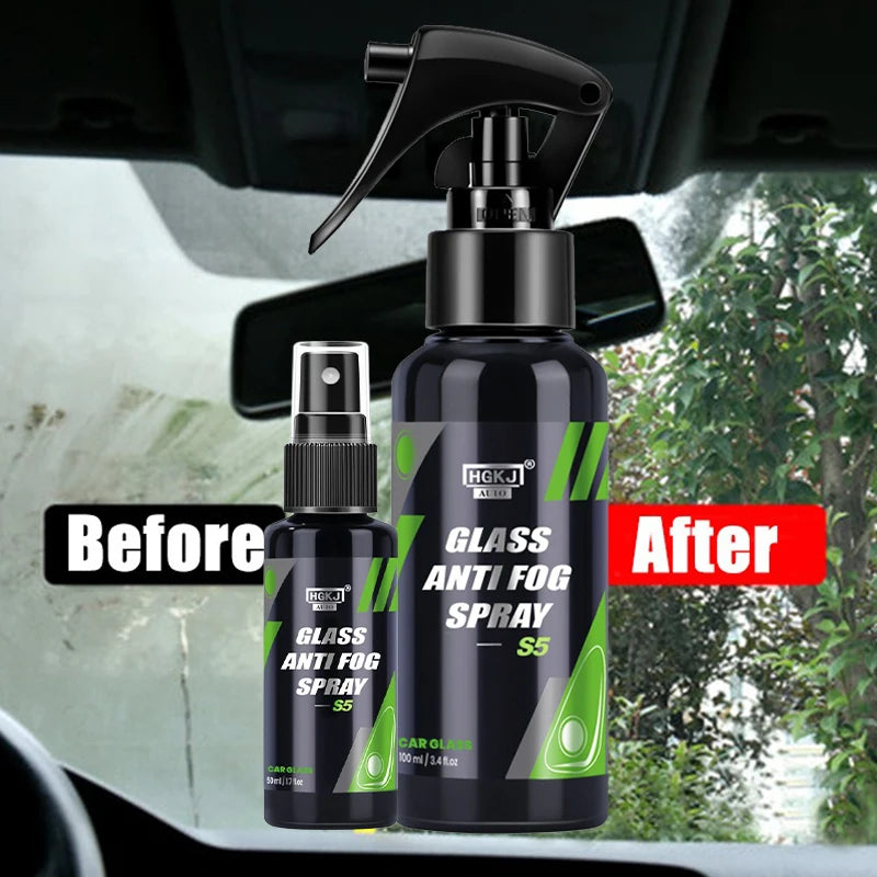 Car Anti-Fog Glass Coating Spray – Windscreen Fog & Rain Repellent
