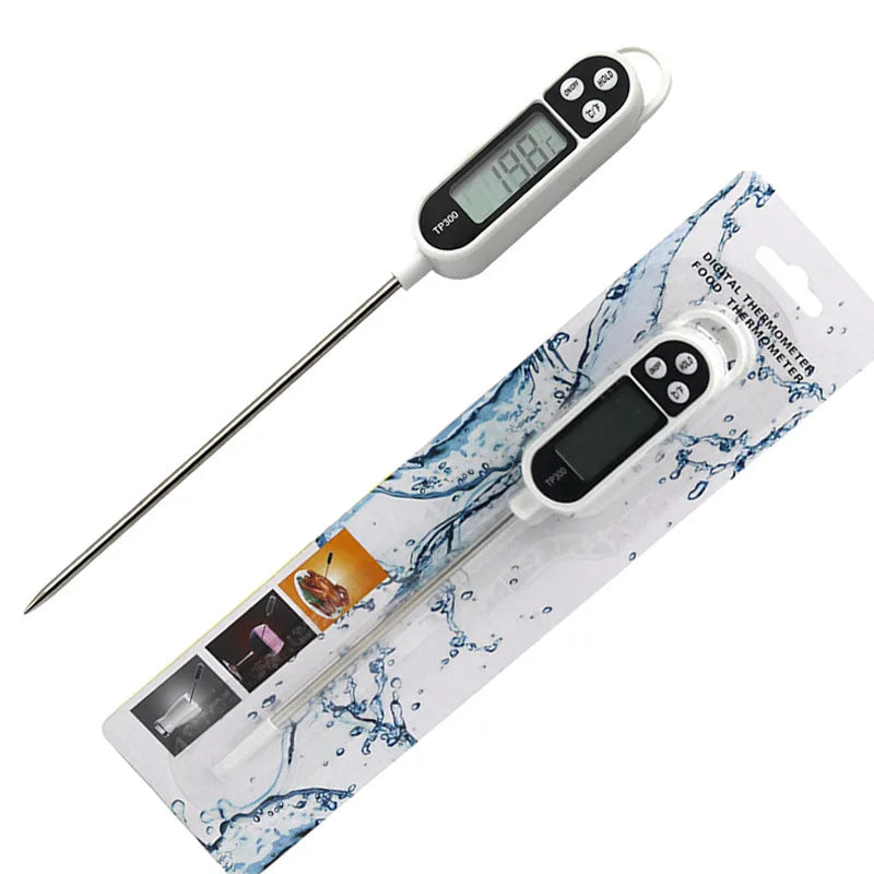 1-10 P Digital Kitchen Food Thermometer TP300 Water Oil Thermometer for Meat Cooking Food Probe BBQ Electronic Oven Kitchen Tools