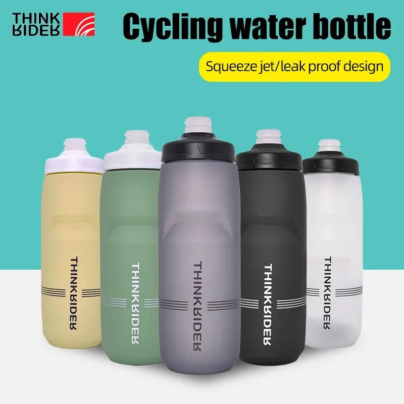 620ml/750ml Bicycle Bottle MTB Road Bike Water Bottle Outdoor Sports Plastic Portable Large Capacity Drink Cycling