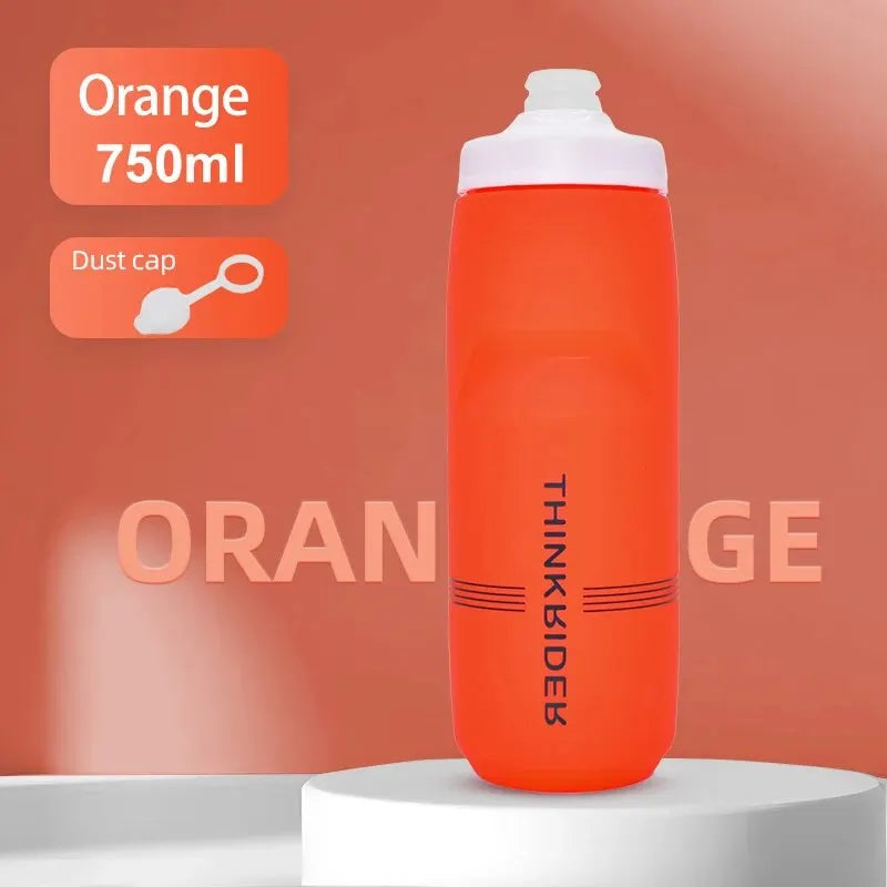 620ml/750ml Bicycle Bottle MTB Road Bike Water Bottle Outdoor Sports Plastic Portable Large Capacity Drink Cycling