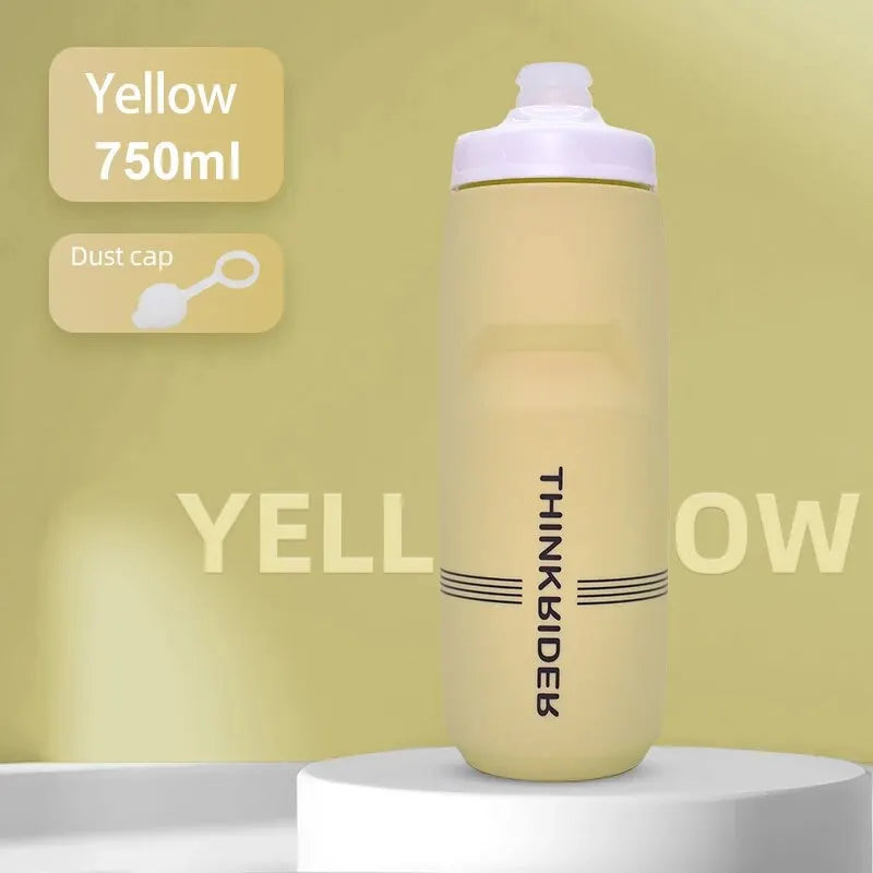 620ml/750ml Bicycle Bottle MTB Road Bike Water Bottle Outdoor Sports Plastic Portable Large Capacity Drink Cycling