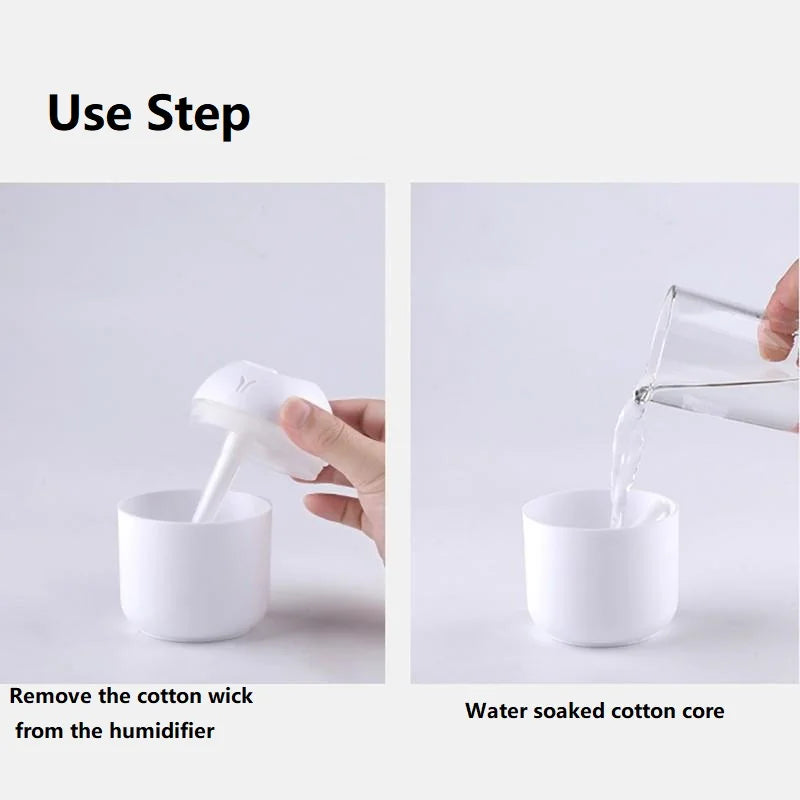 250ml USB Mini Ultrasonic Air Humidifier & Diffuser
