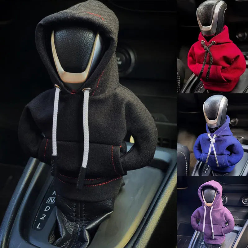 Universal Mini Hoodie Car Gear Shift Cover