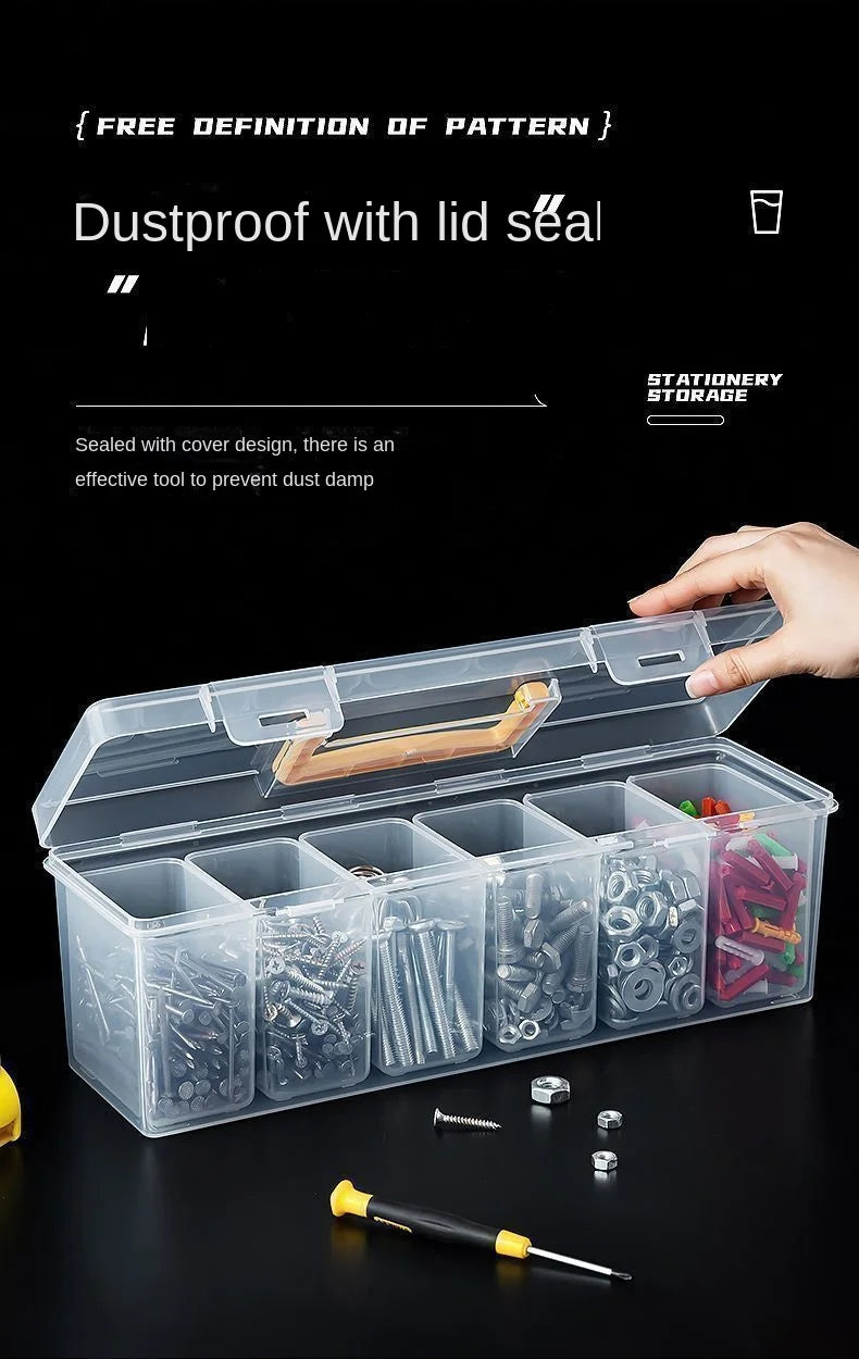 Modular Multi-Compartment Hardware & Tool Storage Box Set | Free Shipping | Trend Pixel Store