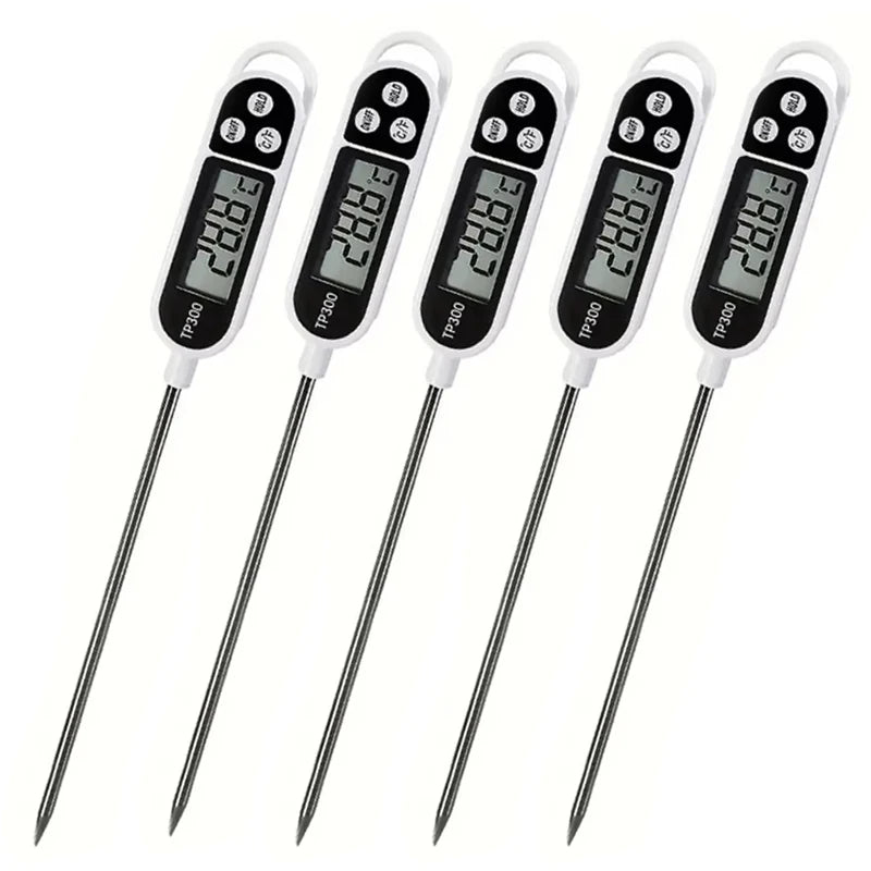 1-10 P Digital Kitchen Food Thermometer TP300 Water Oil Thermometer for Meat Cooking Food Probe BBQ Electronic Oven Kitchen Tools
