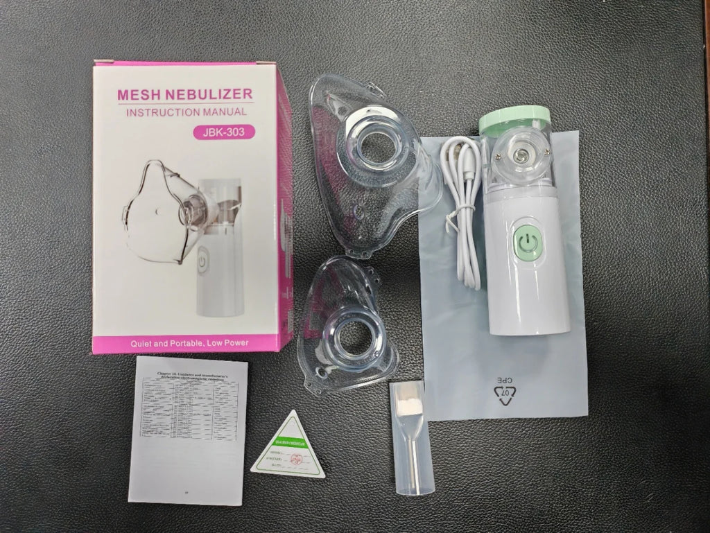 Portable Silent Mesh Nebulizer & Handheld Inhaler