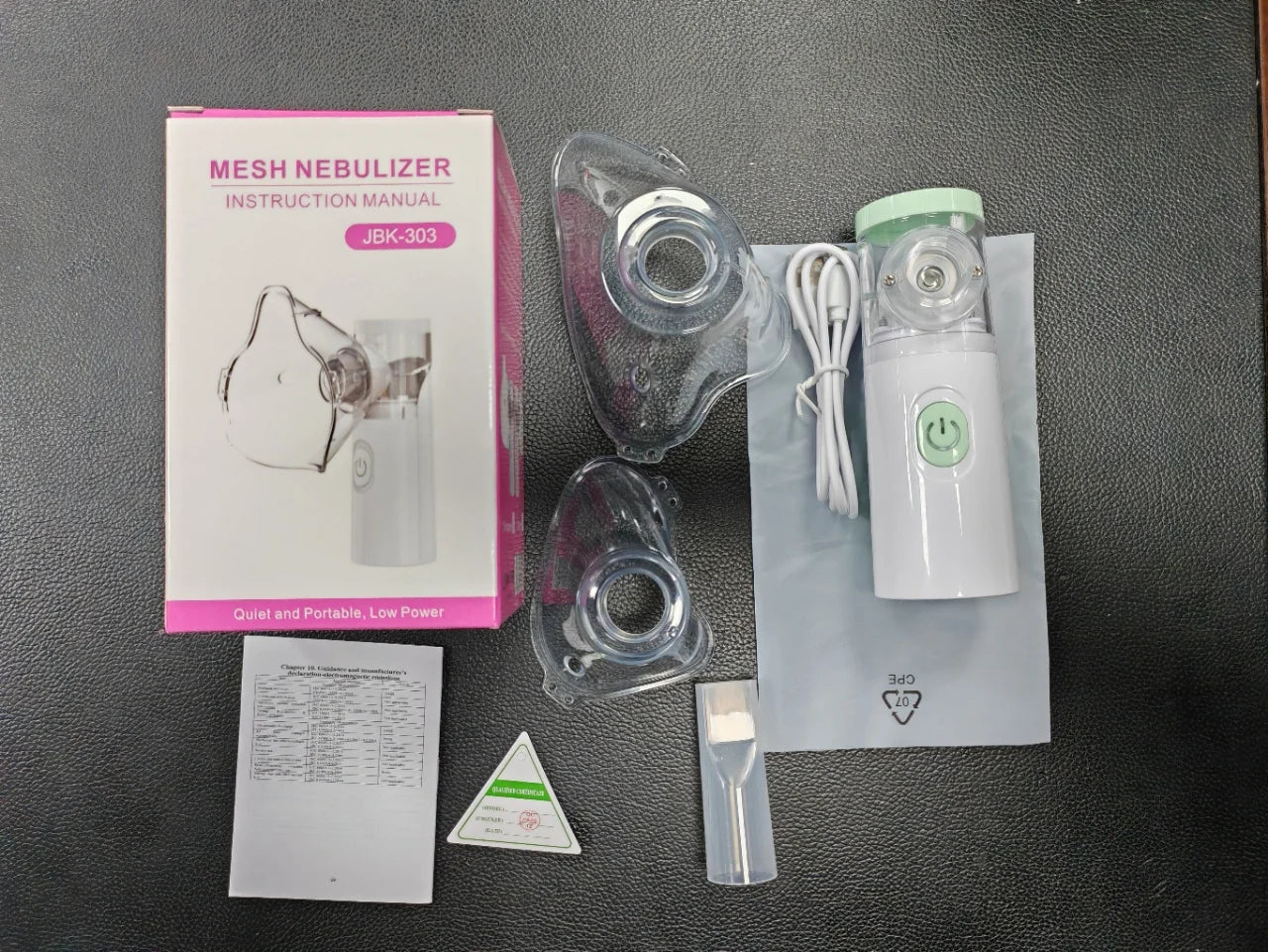 Portable Silent Mesh Nebulizer & Handheld Inhaler