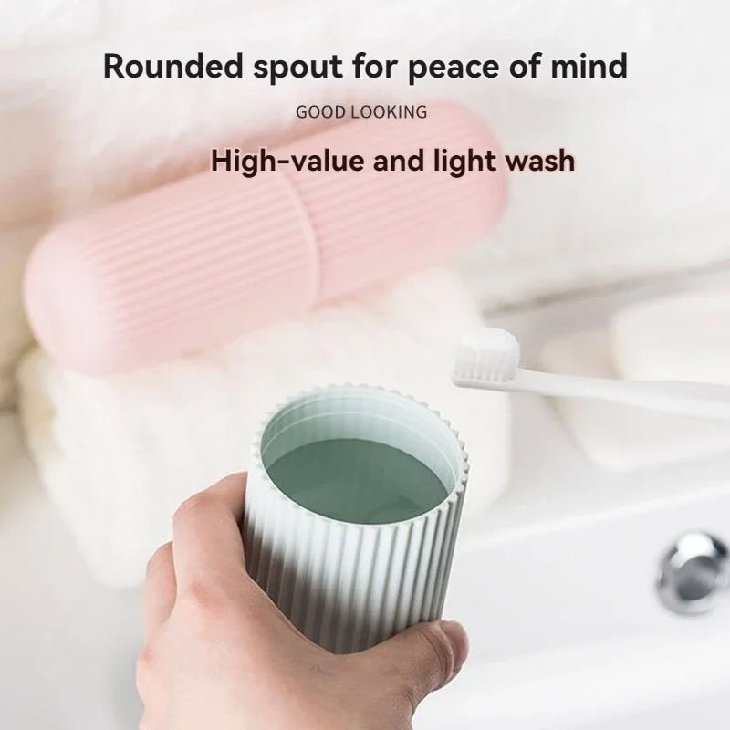 Portable Travel Toothbrush & Toothpaste Storage Case
