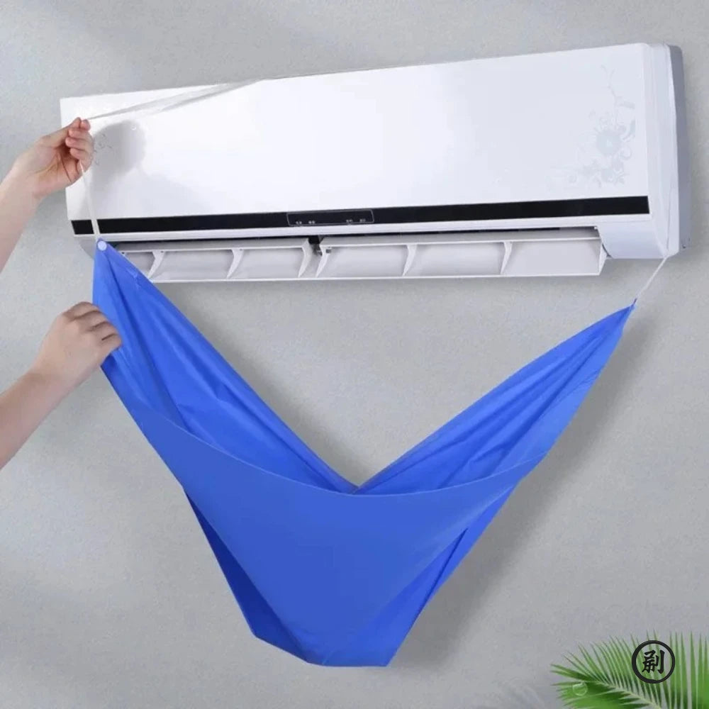 100 cm Thickened Cleaner Air Coditioning Cleaning Cover Bag PVC with Water Pipe Home 1-1.5P Split Hanging Air Conditioner Tools