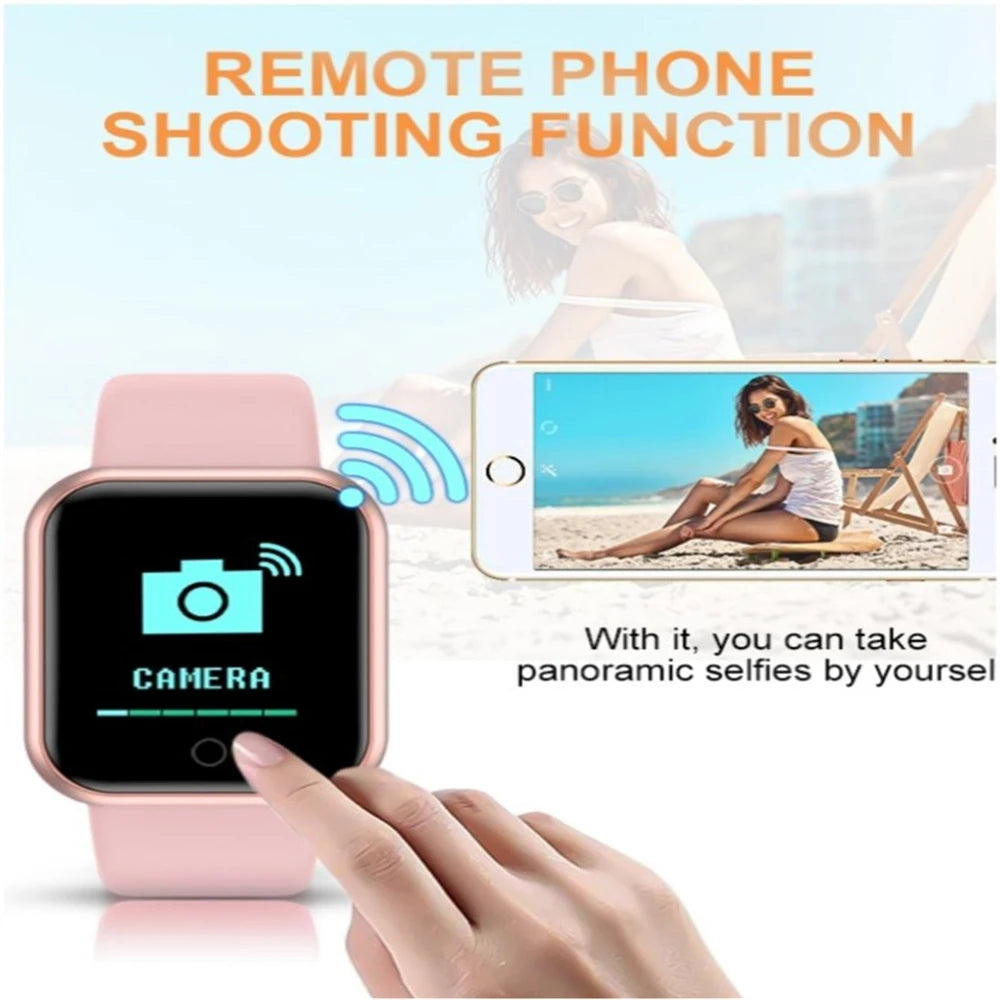 Bluetooth Smart Watch with Fitness & Sleep Tracker
