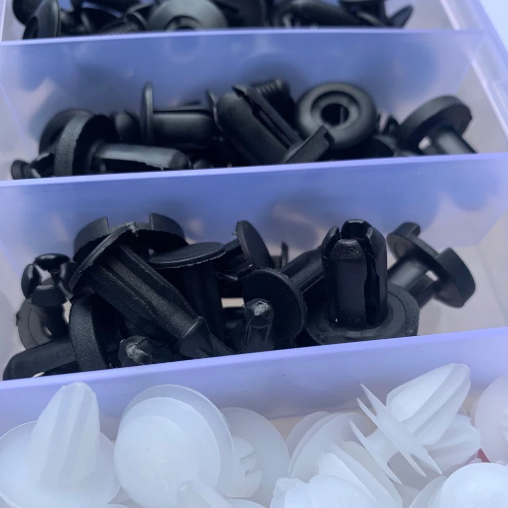 Universal Car Body Push Retainer Clip & Fastener Kit