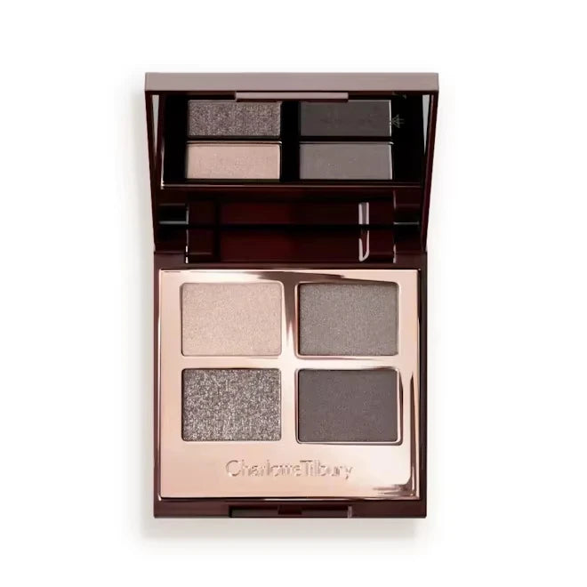 Velvet & Silk Shimmer Eyeshadow Palette with Cream Blush – Dewy Glow