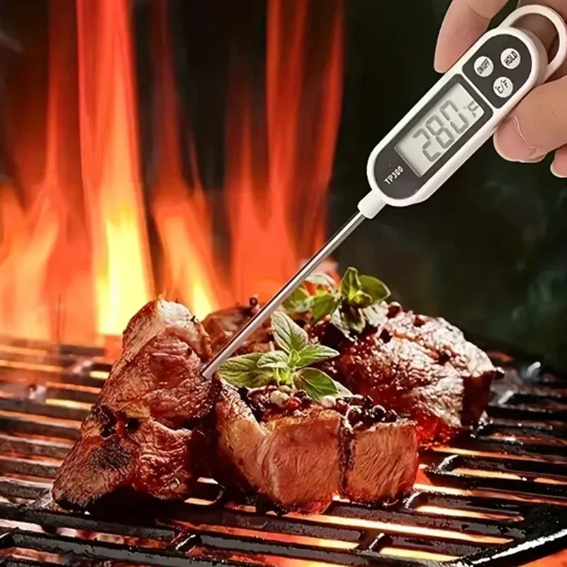 1-10 P Digital Kitchen Food Thermometer TP300 Water Oil Thermometer for Meat Cooking Food Probe BBQ Electronic Oven Kitchen Tools