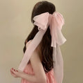 1pc Big Bow Hair Clip Oversized Claw Clamp for High Ponytails Stylish Barrettes Headwear for Girls and Women Hair Accessories