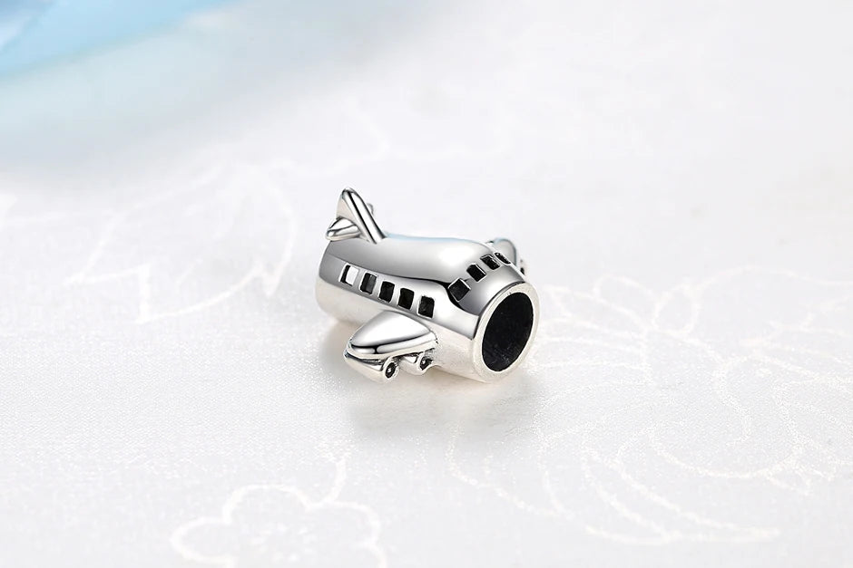 Original 925 Sterling Silver Charms Love Travel London Bus Suitcase Paris Beads Fit Brand Bracelets Necklaces Women DIY Jewelry