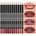 12 pcs Long-Lasting Lipstick Set with Professional Lip Liner Pencil and Matte Lip Gloss for Women