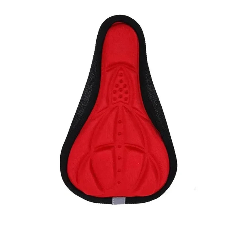Bicycle Saddle 3D Soft Cycling Seat Cover MTB Mountain Bike Thickene Sponge Pad Outdoor Breathable Cushion Bike Accessories