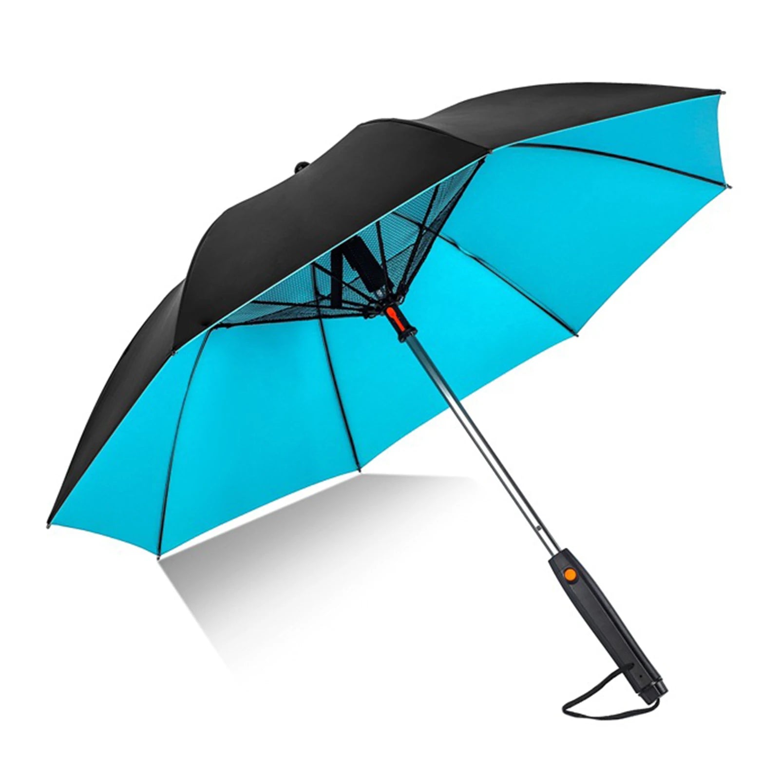 3-in-1 Cooling Fan & Mist Spray Umbrella | UV Protection Tech