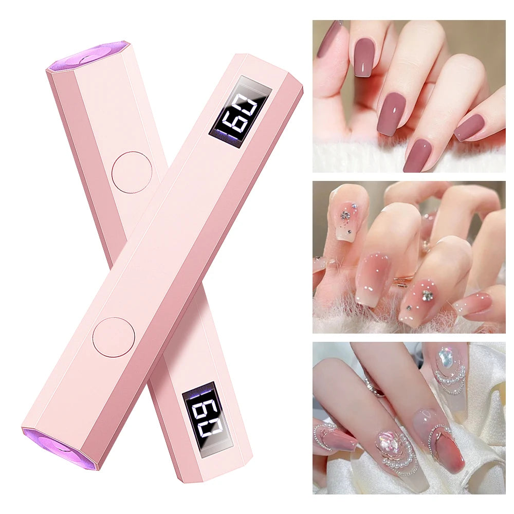 YIKOOLIN Handheld UV/LED Nail Curing Lamp