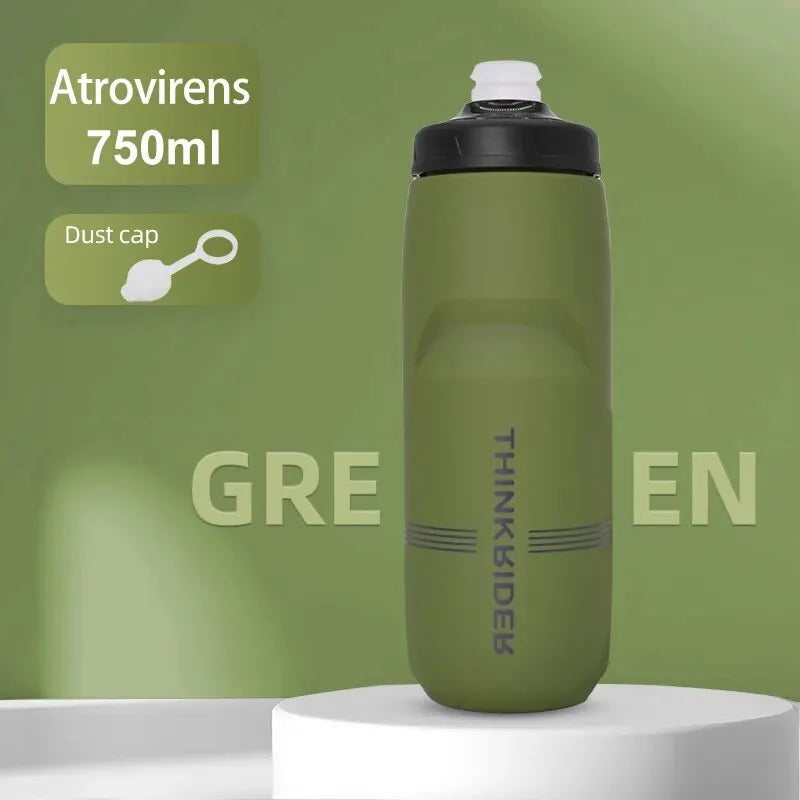 620ml/750ml Bicycle Bottle MTB Road Bike Water Bottle Outdoor Sports Plastic Portable Large Capacity Drink Cycling