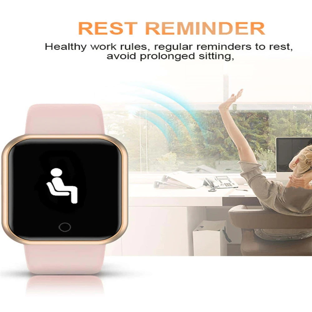 Bluetooth Smart Watch with Fitness & Sleep Tracker