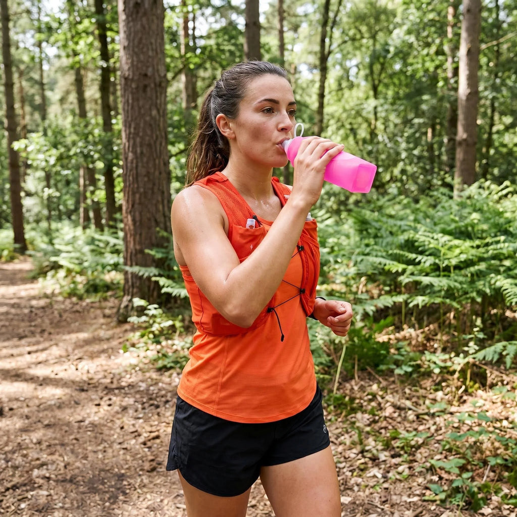 150ml/250ml/500ml Collapsible Silicone Water Bottle with Bite Valve, Outdoor Portable for Running Camping Hiking Travel