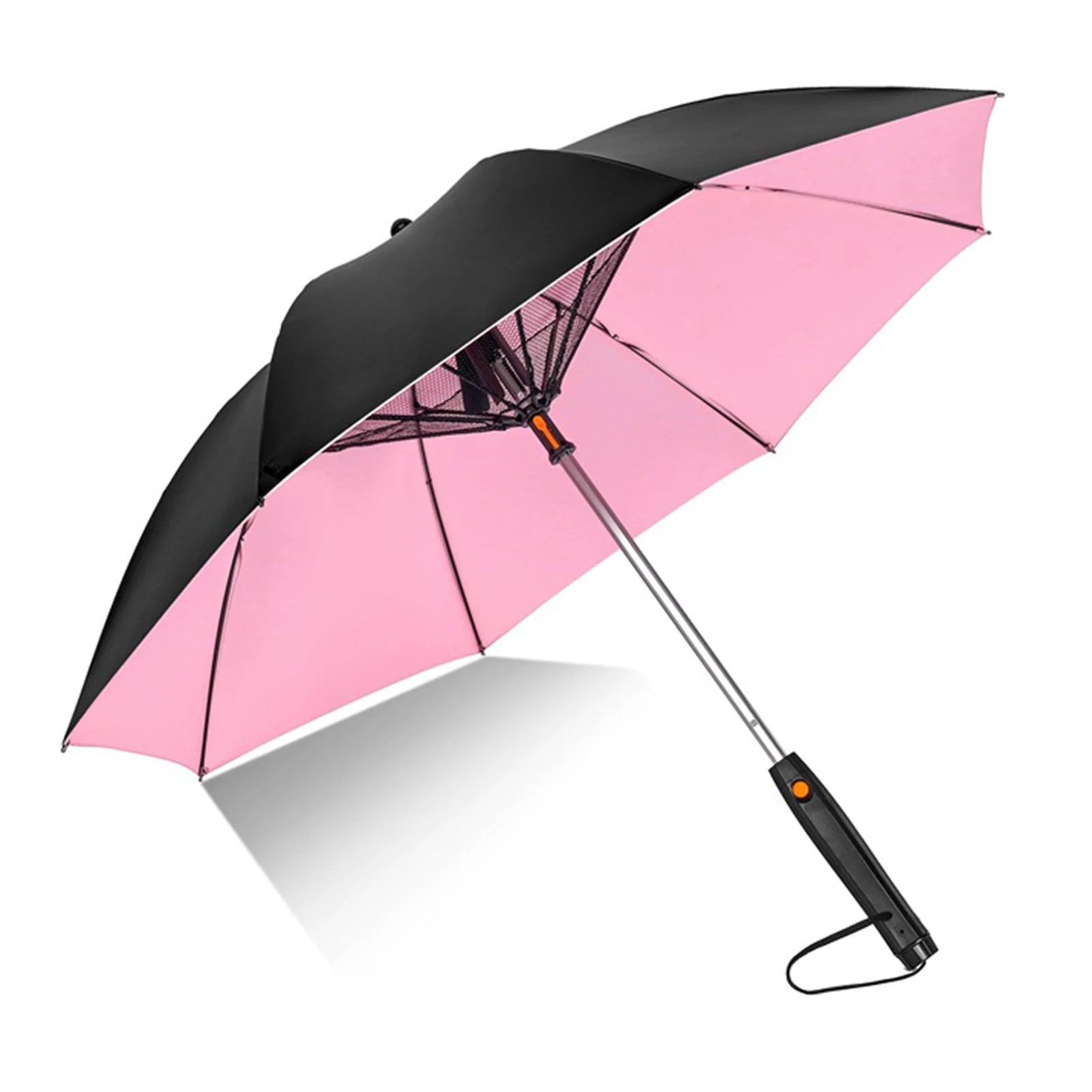 3-in-1 Cooling Fan & Mist Spray Umbrella | UV Protection Tech