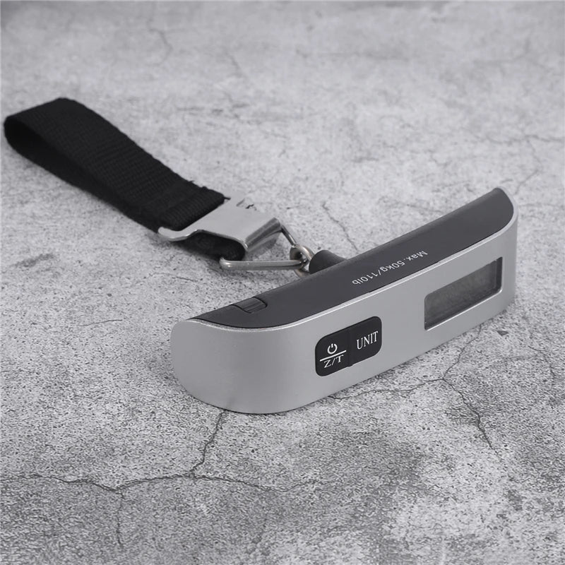 Portable Digital LCD Luggage Scale (50kg / 110lb)
