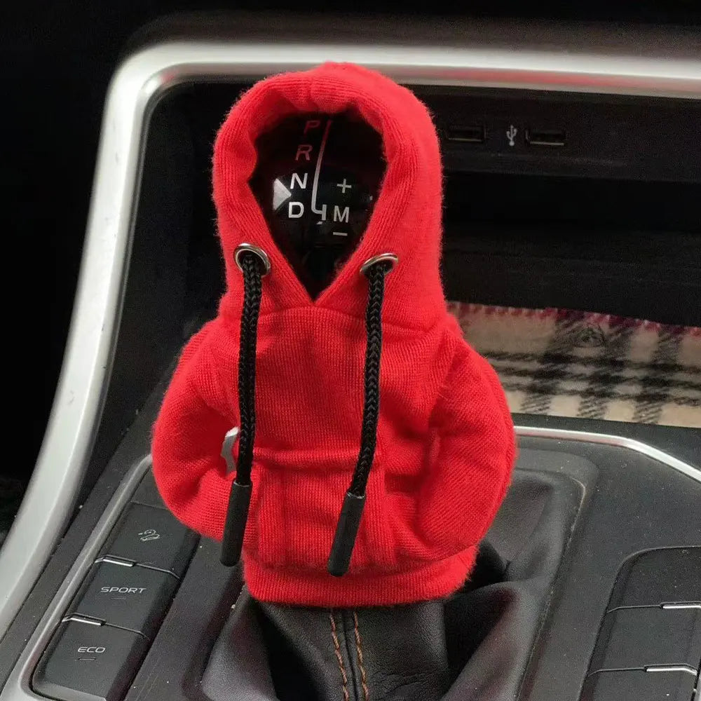 Universal Mini Hoodie Car Gear Shift Cover