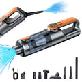 Wireless Car Vacuum Cleaner – 17000Pa Handheld Cordless Vacuum with One-Button Dust Dump