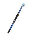 Telescopic fishing rod light carbon cast rod 1.5M-3M outdoor fishing tool accessories for night fishing and outdoor fishing