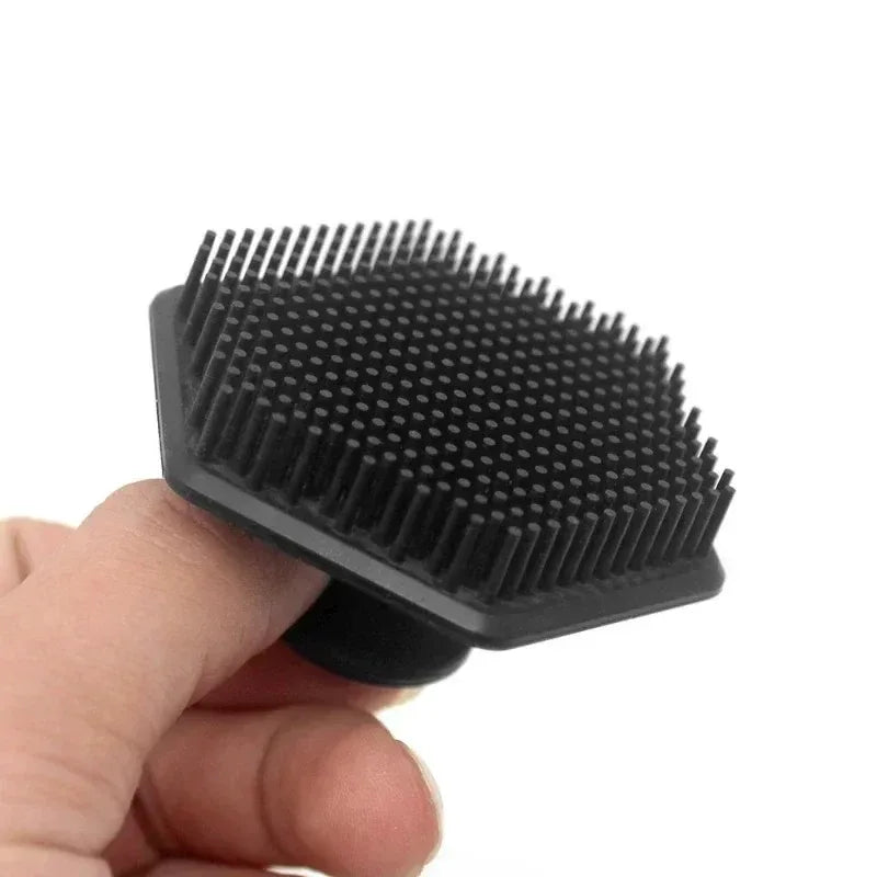 Face Cleaning Brush Scrubber Silicone Miniature Face Deep Clean Shave Massage Face Scrub Brush Face Cleaner For Men