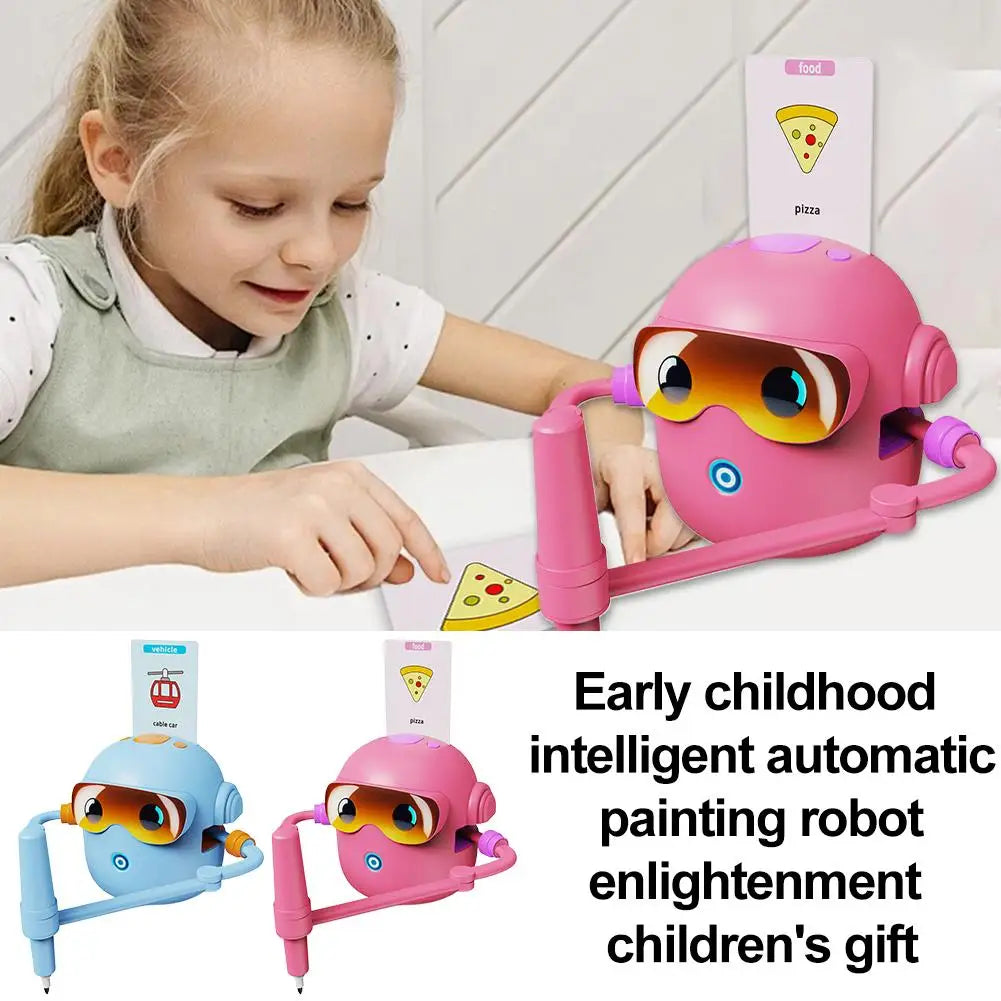 Educational Drawing Robot For Kids Intelligent Automatic Painting Drawing Magic Teaching Aid Machine Children'S Gifts
