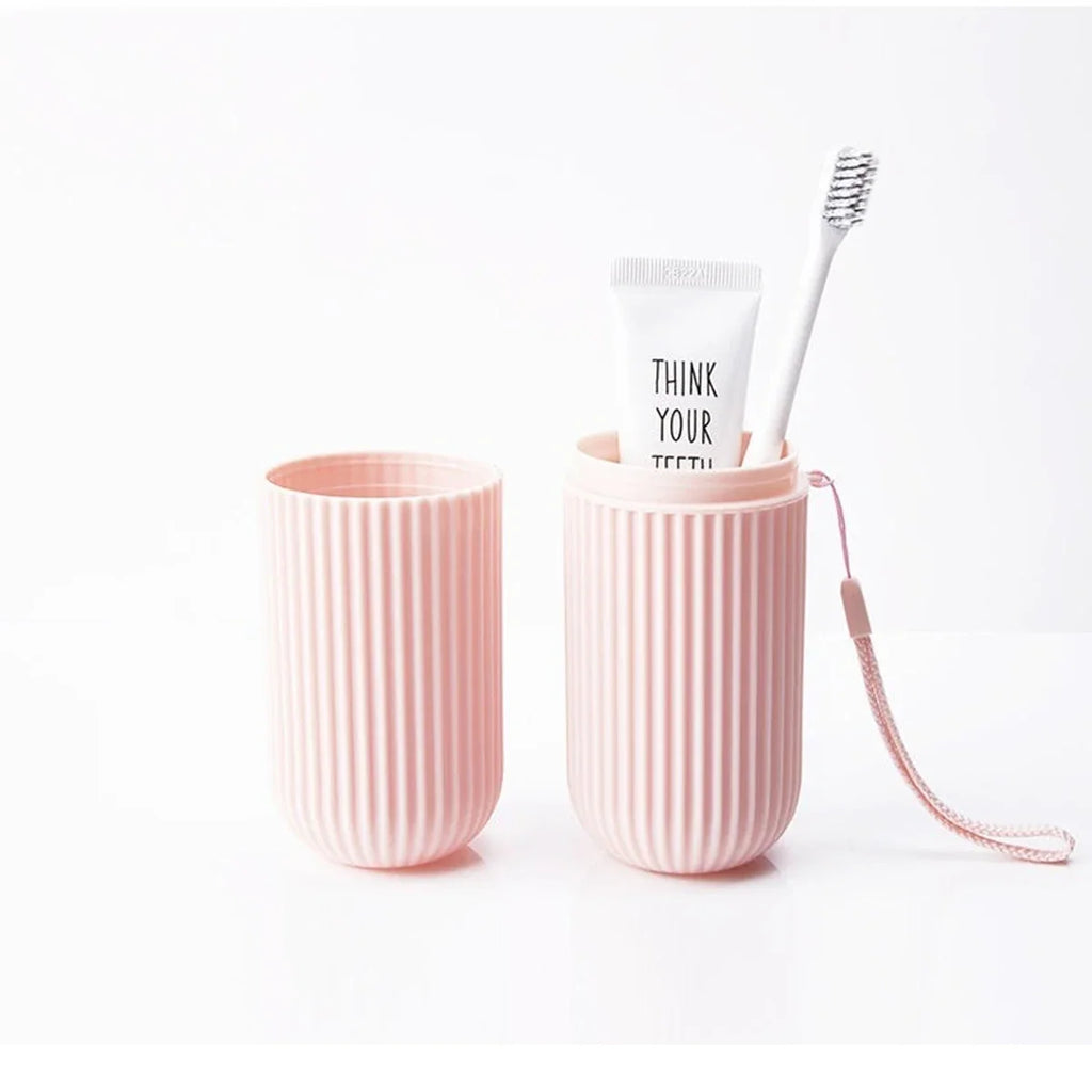 Portable Travel Toothbrush & Toothpaste Storage Case