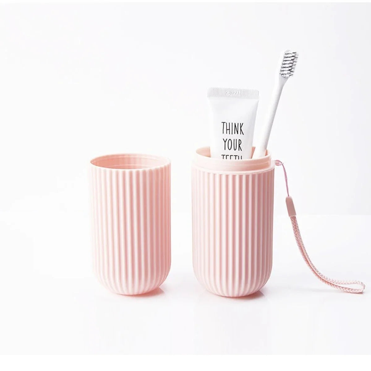 Portable Travel Toothbrush & Toothpaste Storage Case