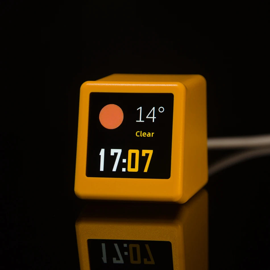 Mini Smart WiFi Desktop Digital Weather Station & Clock