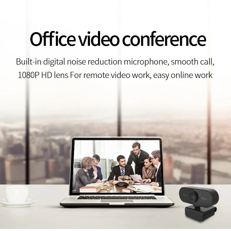 Mini Web Camera PC Full HD With Microphone USB Plug Support Laptop Desktop Suitable For Video Calls Conference Live Work