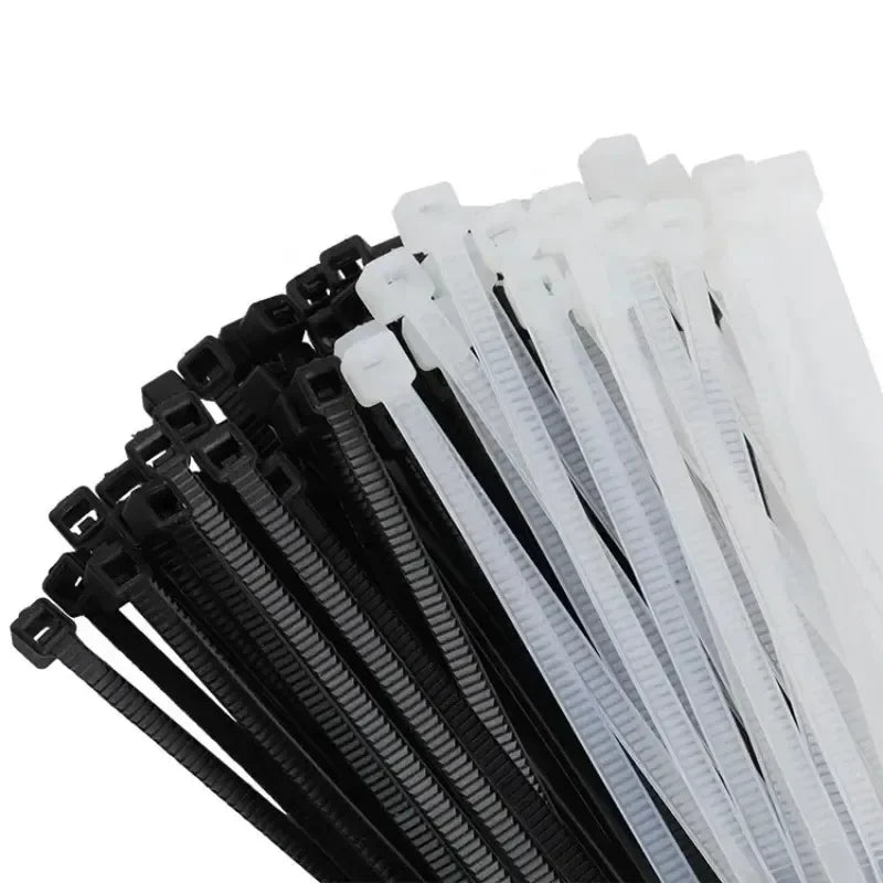Heavy-Duty Self-Locking Nylon Cable Ties Set