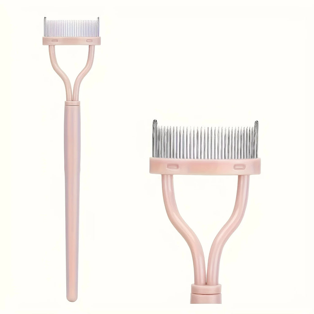Curved Eyelash Brush Tool - Eyelash Separator and Styling Accessory, Precision Comb Curved Eyelash Brush Eyelash Grooming Tool f