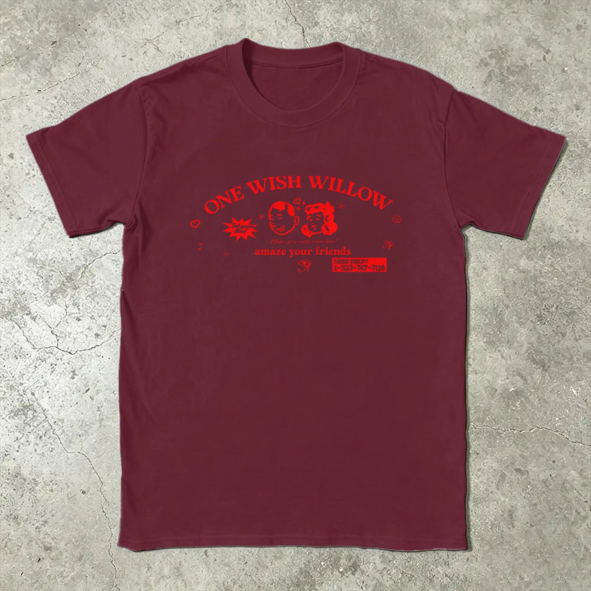 One Wish Willow Obsession Funny 100% Cotton T-Shirt | Free Shipping | Trend Pixel Store