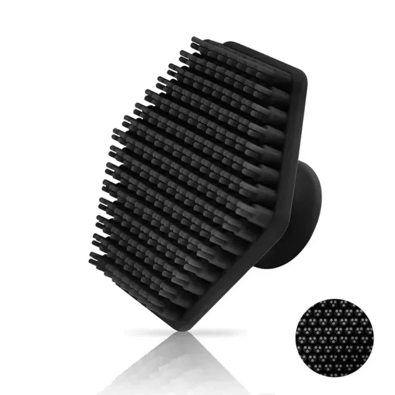 Face Cleaning Brush Scrubber Silicone Miniature Face Deep Clean Shave Massage Face Scrub Brush Face Cleaner For Men