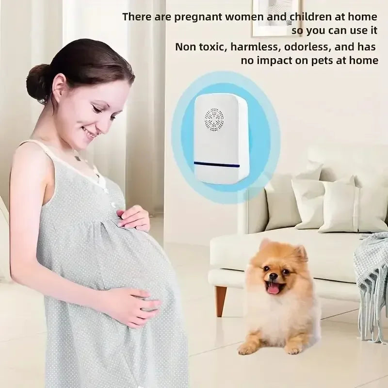 Ultrasonic Plug-In Pest Repellent for Indoor Insect Control