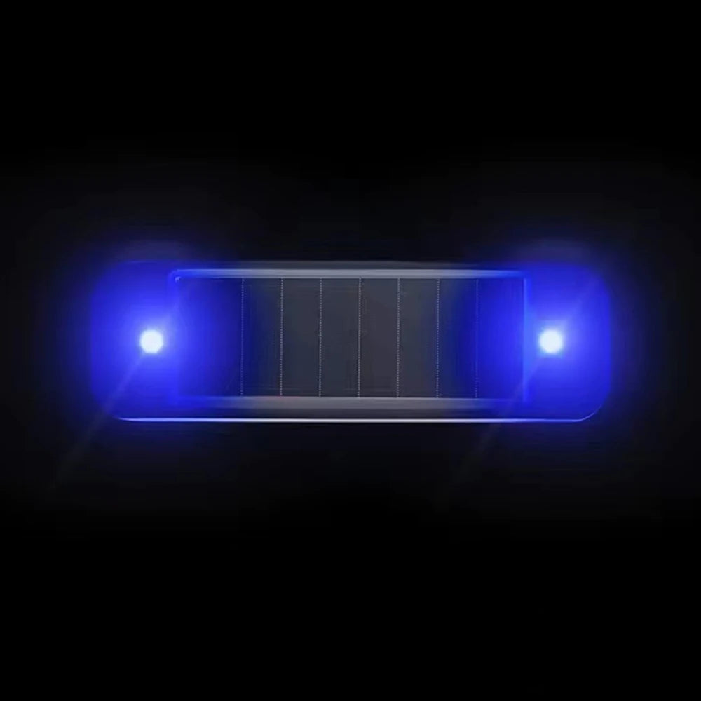 Solar-Powered Wireless Simulated Car Alarm Warning Light