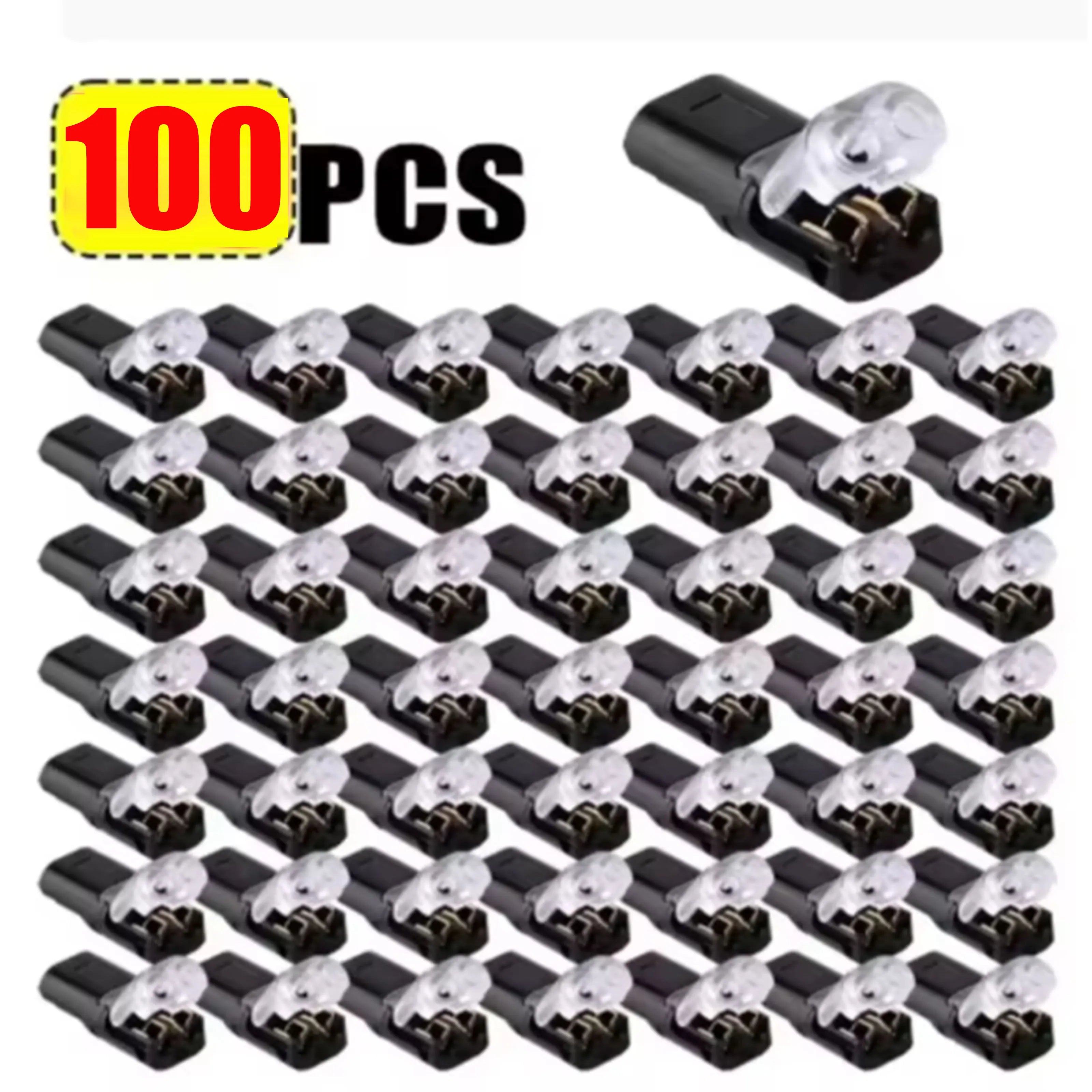 Universal 2-Pin Waterproof Electrical Wire Connector Kit