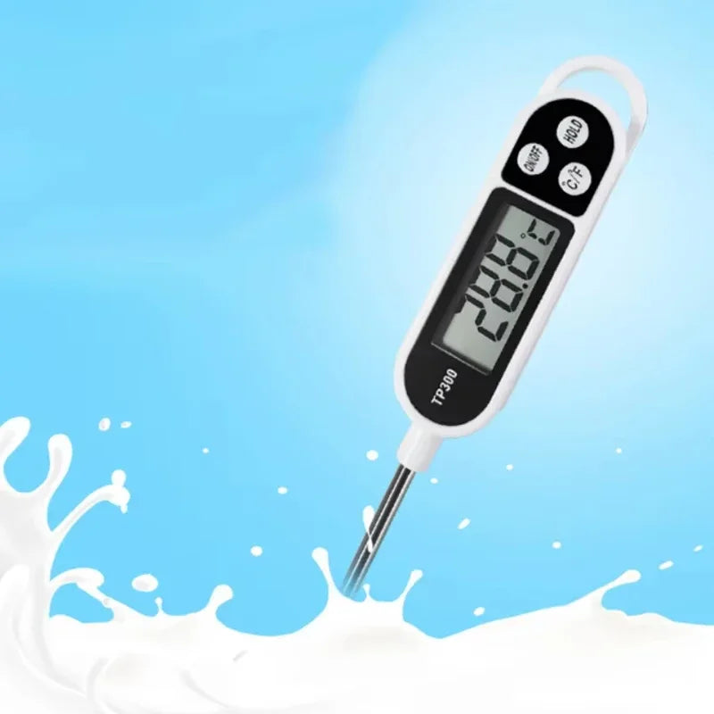 1-10 P Digital Kitchen Food Thermometer TP300 Water Oil Thermometer for Meat Cooking Food Probe BBQ Electronic Oven Kitchen Tools