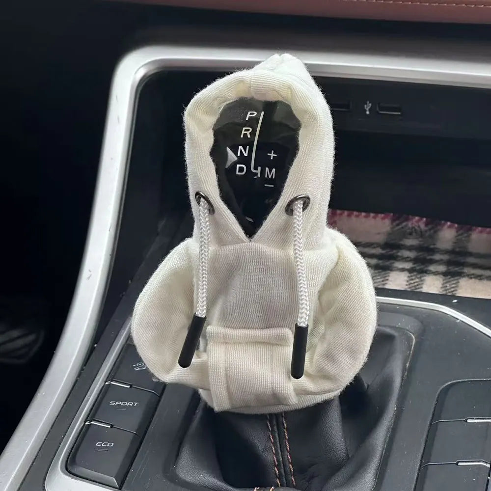 Universal Mini Hoodie Car Gear Shift Cover